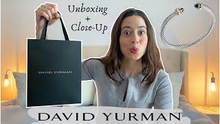 Another David Yurman 5mm Cable Bracelet Unboxing and Review! | Black Onyx, Yellow Gold Combination