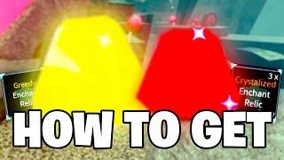 Roblox Fisch - HOW TO GET GREEDY & CRYSTALIZED ENCHANT RELICS (Full Guide)