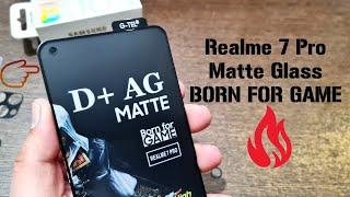 Realme 7 Pro Matte Tempered Glass Screen Protector | Born For GAME