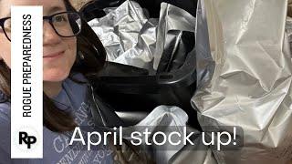 Prepper Haul for April 2024 - Emergency Preparedness Family