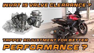 Understanding Valve Clearance | Check and Adjust Tappet in NS 200 | #ns200 #dominar400 #rs200