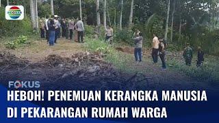 Heboh! Penemuan Kerangka Manusia di Pekarangan Rumah Warga Desa Setren, Wonogiri | Fokus