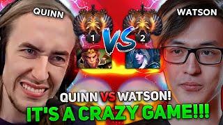 QUINN'S WORST GAME against TOP 2 RANK WATSON!!! | TILTED QUINN plays MONKEY KING on HIGH MMR!