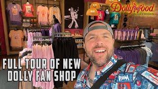 Full tour of new Dolly Fan Shop at Dollywood | Part of the Dolly Parton Experience