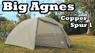 Big Agnes Copper Spur 1 - Nahezu perfektes Ultralight Zelt - Trekkingzelt