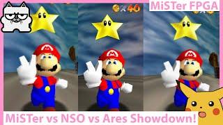 The MiSTer FPGA vs Emulation Showdown! MiSTer N64 Core Vs Nintendo Switch Online Vs Ares