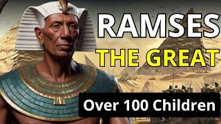 A Family Life of  RAMSES II | With Over 100 CHILDREN and Multiple WIVES
