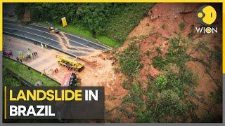 Rain triggers landslide in Brazil's Manaus | WION Climate Tracker