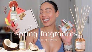 SPRING FRAGRANCES YOU NEED  DOSSIER MARCH 2024 FIRST IMPRESSIONS PERFUME REVIEW