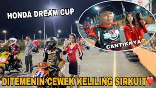 NONTON BALAP DITEMENIN CEWEK BUGIS‼️HONDA DREAM CUP