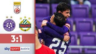 Hattrick-Held Tabakovic erzwingt Sieg! | Austria Wien - Rapid Wien | Highlights - ADMIRAL Bundesliga