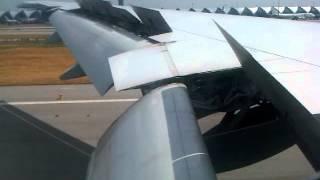 EgyptAir Boeing 777 Landing (Wing)