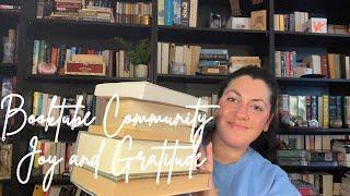 Booktube Community Joy and Gratitude Tag