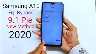 Samsung A10 Frp Bypass 9.1 Pie New Method Without Sim & Hard Reset 2020