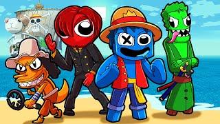 ONE PIECE but Everyone is RAINBOW FRIENDS!? (BLOX FRUITS)