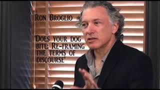 Ron Broglio 'does your dog bite' lecture