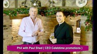 Paul Shed Celebtime / Phil Mac Spotlight TV / Interview New Years eve 2018