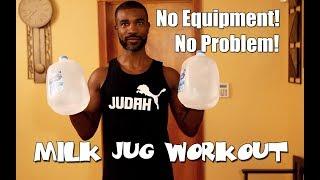 Milk Jug Home Workout