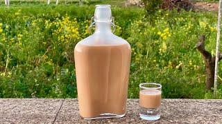 Homemade IRISH CREAM Liqueur How to make Baileys Irish cream at home  Spectacular and Very Creamy