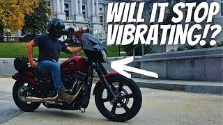 WHY So Much Vibration on My Harley Street Bob 114 Clutch Lever!??