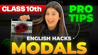 MODALS class 10 Super Hacks and Tricks Complete Revision in 12 mins