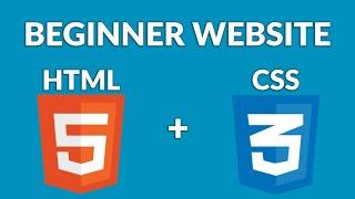 Beginner HTML and CSS Website - Responsive Web Design Tutorial