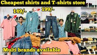 Cheapest shirts and T-shirts store in Hyderabad/ punk menswear/ crazy mowa