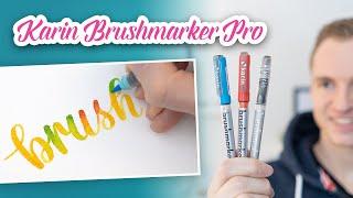 Karin Brushmarker Pro (Review & Beispiele) | Handlettering