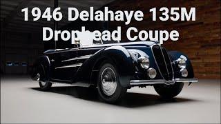 1946 Delahaye 135M Drophead Coupe - Selling Saturday April 27 at The Enthusiast Auction