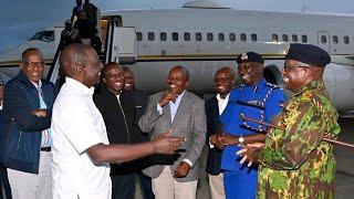 FINALLY PRESIDENT RUTO RECEIVED BY CS KINDIKI AFTER LANDED BACK FROM THE USA WITH BILLIONS OF MONEY