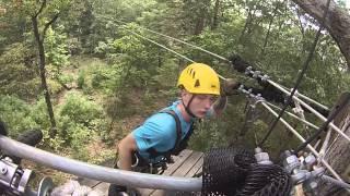 Tallest Zipline of Virginia Canopy tours @ Andy Guest state park