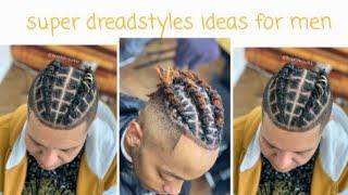 dreadlock hairstyles for men||best dreadlock hairstyle for blacked men#dreadlocks#hairstyle