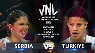 Serbia vs Türkiye | Women's VNL 2024