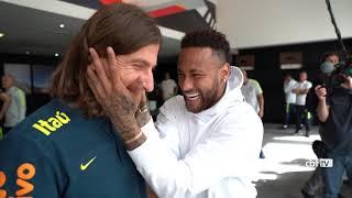 Copa América 2019: NEYMAR visita a SELEÇÃO BRASILEIRA em São Paulo