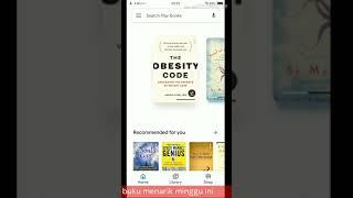 Google play books ebook reader