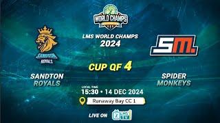 Sandton Royals vs Spider Monkeys | World Champs |  World Champs