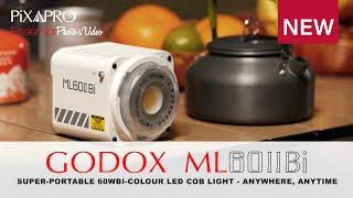 Introducing the Godox ML60IIBi Compact COB LED