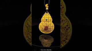 Golden Creations From Raw Material to Stunning Good Locket #shorts #short #shortvideo #shortsvideo