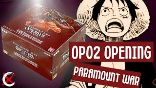 OP02 Display Opening - Paramount War ist großzügig! One Piece TCG OP02 Box Opening