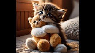  Funny kittens for a good mood!  Compilation of jokes with cats and kittens! 