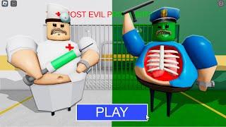 NEW UPDATE! BARRY DOCTOR Vs SICK BARRY in BARRY'S PRISON RUN! New Scary Obby (#Roblox)