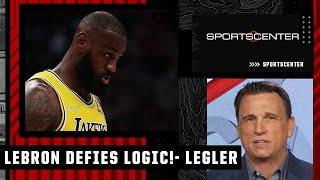 LeBron's scoring this season 'DEFIES LOGIC!' - Tim Legler talks Lakers, Nets & 76ers | SportsCenter