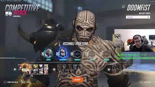 Overwatch 2 This Is How Toxic Doomfist God Chipsa Really Plays As Tank Doomfist -50 Elims-