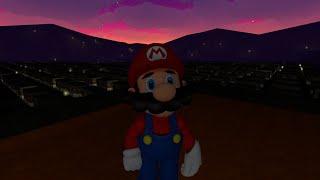 Mario visits the 20th Century Fox monolith