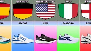 List Shoes Brands From Different Countries | World Data Info