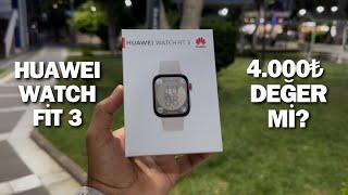 HUAWEİ WATCH FİT 3 / Gerçek Deneyimler