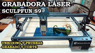 Sculpfun S9. Grabadora y Cortadora Láser. Unboxing, Montaje y Primeras Pruebas. 338