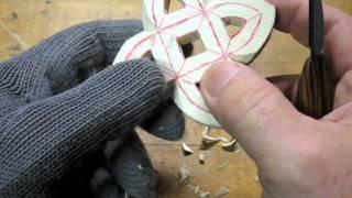 Wood Carving a Gothic Ornament Part 2