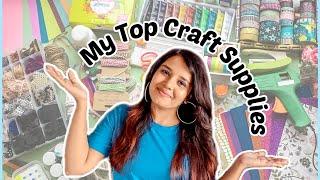 Top 10 DIY Craft Supplies you Must Try | Favourite : DIY, Stationery Items | Cheap and Affordable !