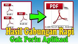 Cara Menggabungkan Beberapa Pdf Menjadi 1 File - Hadicun